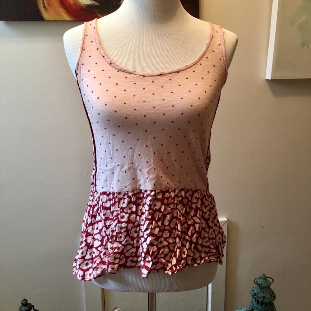 Anthropologie Postmark sleeveless high/low tank